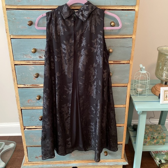 Ivanka Trump NWT sz 6 Elegant Black Sleeveless Dress - Picture 9 of 12